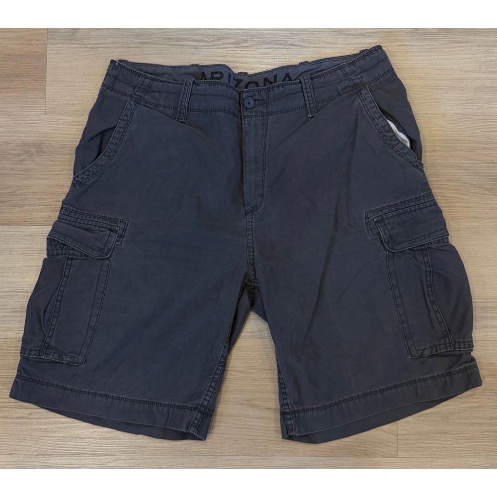 Men's Gray Arizona Jean Company Cargo Shorts size 38